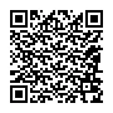 QR код за телефонен номер +12086024579