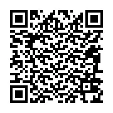 QR-koodi puhelinnumerolle +12086024943