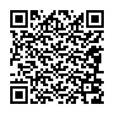 Código QR para número de teléfono +12086026132