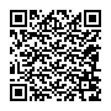 QR Code สำหรับหมายเลขโทรศัพท์ +12086026529