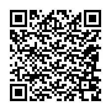 QR код за телефонен номер +12086028179