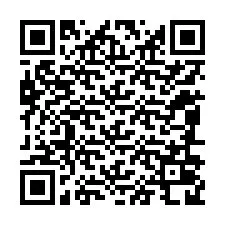 QR код за телефонен номер +12086028180