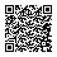 QR Code สำหรับหมายเลขโทรศัพท์ +12086028197
