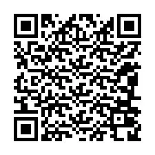 QR-koodi puhelinnumerolle +12086028330