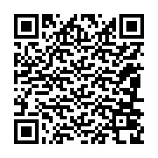 QR код за телефонен номер +12086028331