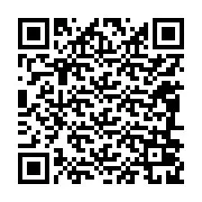 QR kód a telefonszámhoz +12086029212