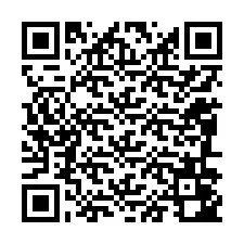 Kode QR untuk nomor Telepon +12086042516