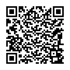 Codice QR per il numero di telefono +12086043441