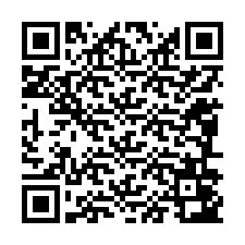 QR kód a telefonszámhoz +12086043522