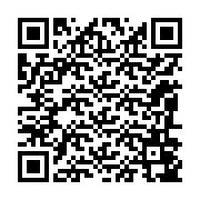 Kode QR untuk nomor Telepon +12086047555