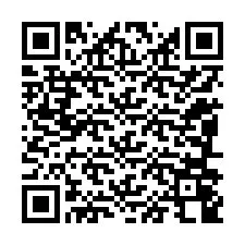 QR-koodi puhelinnumerolle +12086048334