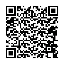 Código QR para número de teléfono +12086048927