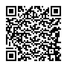 Kode QR untuk nomor Telepon +12086049290