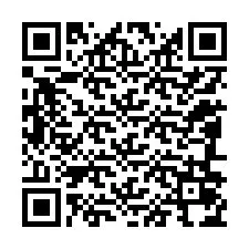 Código QR para número de teléfono +12086074208