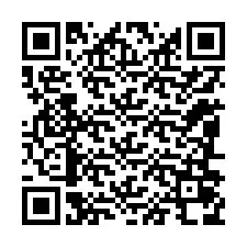 Kode QR untuk nomor Telepon +12086078261