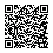 QR-koodi puhelinnumerolle +12086161782