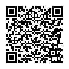 Código QR para número de teléfono +12086161809