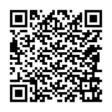 QR kód a telefonszámhoz +12086161899