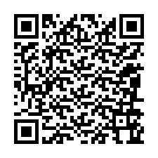 Código QR para número de teléfono +12086164874