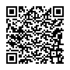 Kode QR untuk nomor Telepon +12086164875