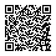 QR Code สำหรับหมายเลขโทรศัพท์ +12086164971