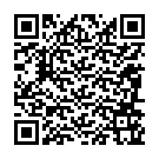 Código QR para número de teléfono +12086165752