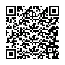 Código QR para número de teléfono +12086166392