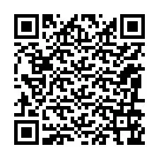 QR-koodi puhelinnumerolle +12086166855