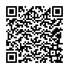 Kode QR untuk nomor Telepon +12086167099