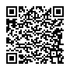 QR-code voor telefoonnummer +12086168676