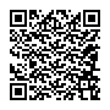 QR Code สำหรับหมายเลขโทรศัพท์ +12086168739