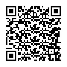 QR-koodi puhelinnumerolle +12086169659