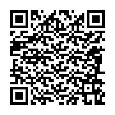 QR-код для номера телефона +12086169966