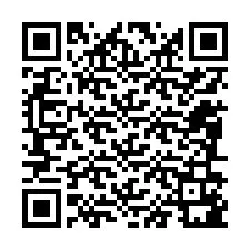 Código QR para número de telefone +12086181067