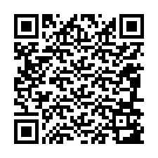 QR kód a telefonszámhoz +12086183302