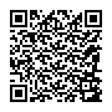 Código QR para número de teléfono +12086183311