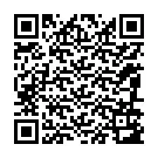 QR Code สำหรับหมายเลขโทรศัพท์ +12086183901