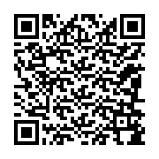 QR-koodi puhelinnumerolle +12086184231