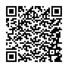 QR-koodi puhelinnumerolle +12086186174