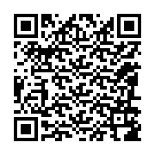 Kode QR untuk nomor Telepon +12086186959