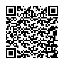 QR-koodi puhelinnumerolle +12086187870