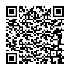 Kode QR untuk nomor Telepon +12086189102