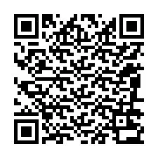 Kode QR untuk nomor Telepon +12086232844