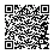 QR код за телефонен номер +12086234736