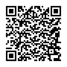 QR код за телефонен номер +12086236661