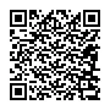 QR-koodi puhelinnumerolle +12086237327