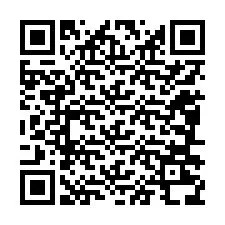 QR-code voor telefoonnummer +12086238332