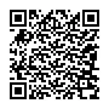 QR-Code für Telefonnummer +12086238334