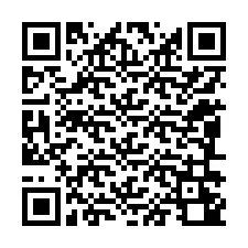 電話番号のQRコード +12086240024