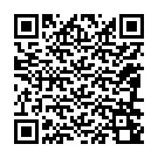 QR kód a telefonszámhoz +12086240609